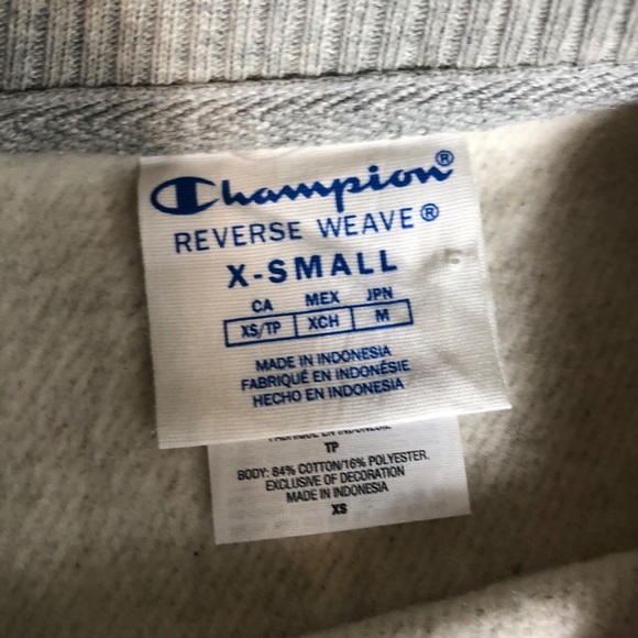 New CHAMPION | Grey Logo Sweater - Picture 3 of 3